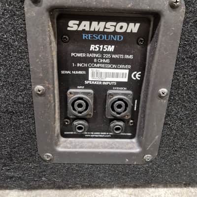 Samson Resound RS15M - Passive Floor Monitors - Black - Excellent image 8