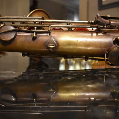 Pierret Super "Artiste" Tenor 1953-1958 Dark Vintage Brass Saxophone image 10