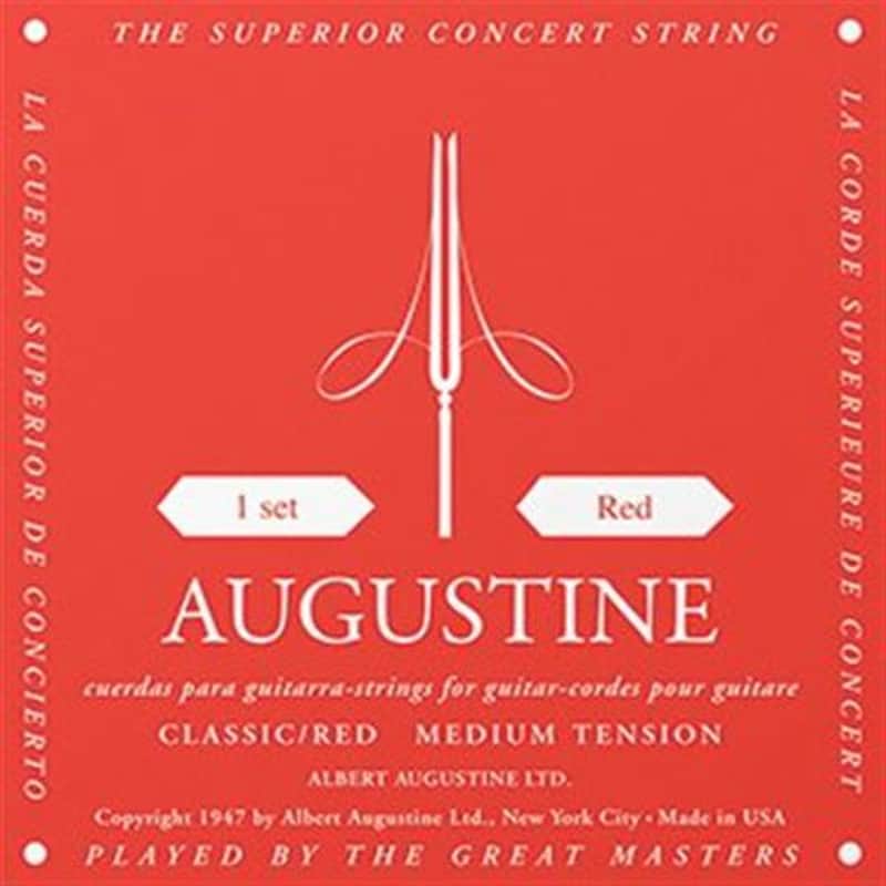 Augustine Red Classical String Set, Medium Tension image 1