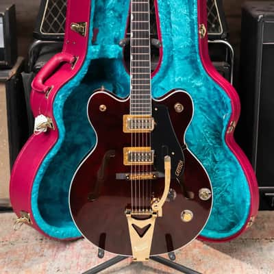 Gretsch Limited Edition Abbey Road Studiomatic Hollow Body with Bigsby Electric Guitar - Classic Walnut Stain with Hardshell Case image 16