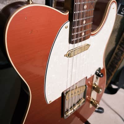 Karge Guitars T style 2025 - 50s DuPont DuCo plum lacquer image 11