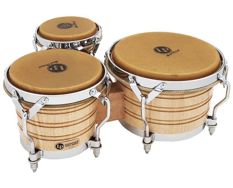 Latin Percussion Generation III Triple Bongos image 1