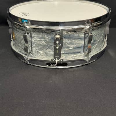 Ludwig Pioneer Snare Drum 14" x 5" 1968 - Sky Blue Pearl image 5