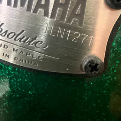 Yamaha Absolute Hybrid Maple 2026 - Green Sparkle image 11