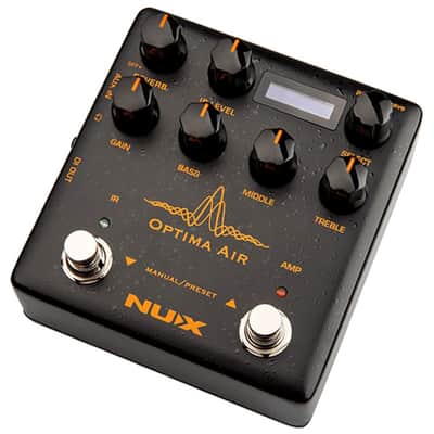 Nux Optima Air / IR NAI-5 Verdugo Series Acoustic Simulator Preamp Guitar Pedal image 4