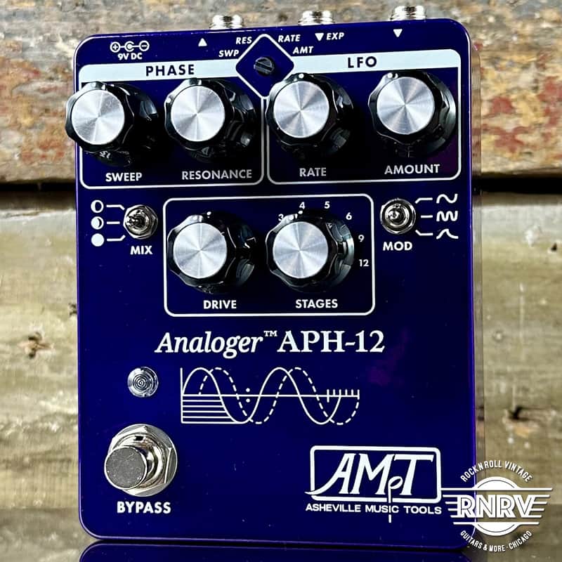 Asheville Music Tools APH-12 12-Stage Phaser - Purple image 1