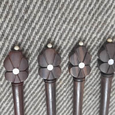 Rabab Instrument Pegs made of Rosewood materiala pack of 22 pcs image 3