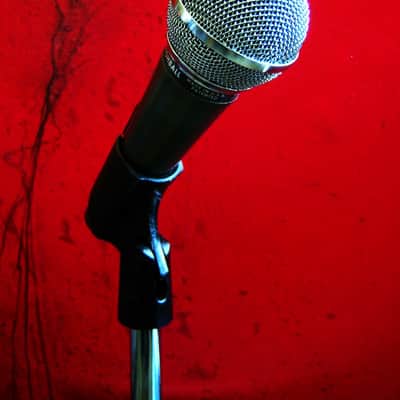 Vintage 1980's Radio Shack Realistic Highball / Shure SM58 Handheld Cardioid Dynamic Microphone Low Z w accessories # 8 image 3