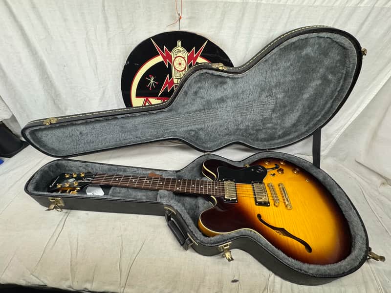 Epiphone Factory 2nd Limited Edition Dot Deluxe Semi-Hollowbody Guitar with Case image 1