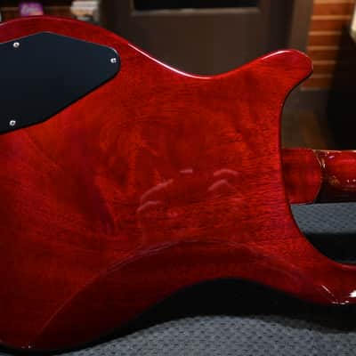 PRS Wood Library S2 McCarty 594 Thinline - Dark Cherry Sunburst #5492 image 8