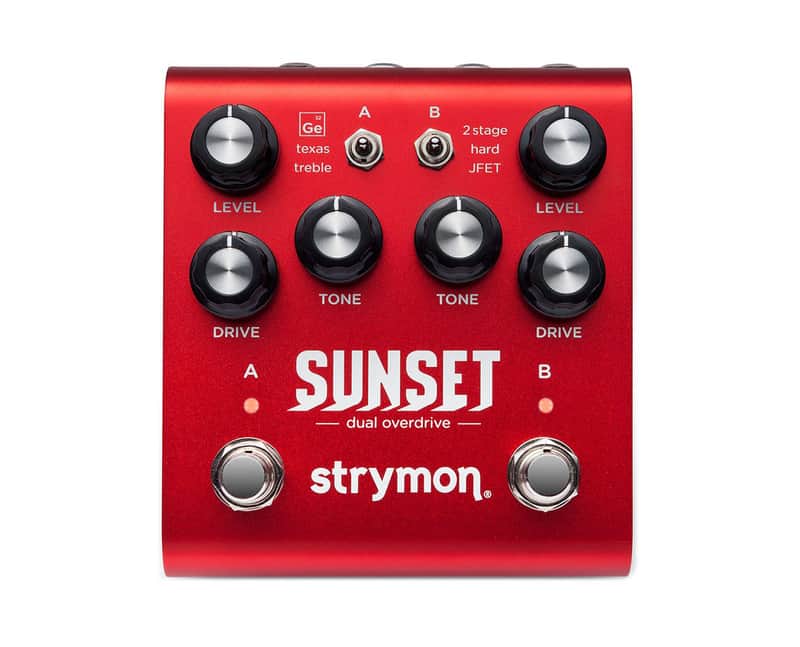 Strymon Sunset Dual Overdrive Effect Pedal - Used image 1