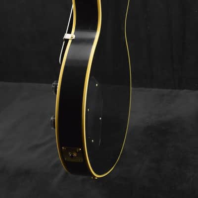 Gibson Custom Shop Les Paul Custom Chambered Body Slim Neck 3 Pickup Ebony VOS GH Fuller's Exclusive image 4