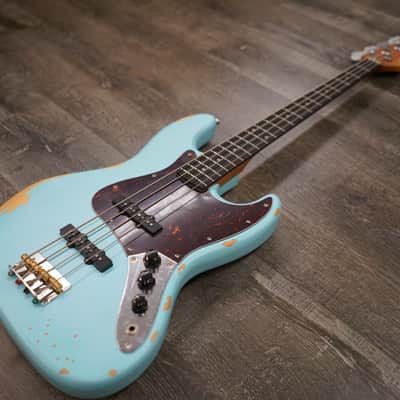 AIO J-Bass Relic - Sonic Blue image 4