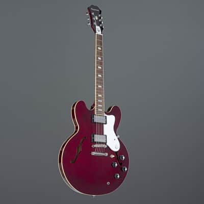 Epiphone Noel Gallagher Riviera Dark Wine Red - Semi Acoustic Guitar image 9