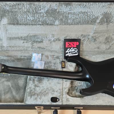 ESP Horizon NT-7B E-II BRAND NEW! Satin Black Matte 7 String Baritone EMG 2015 NOS New Old Stock 40th Anniversary Seven String Guitar image 4