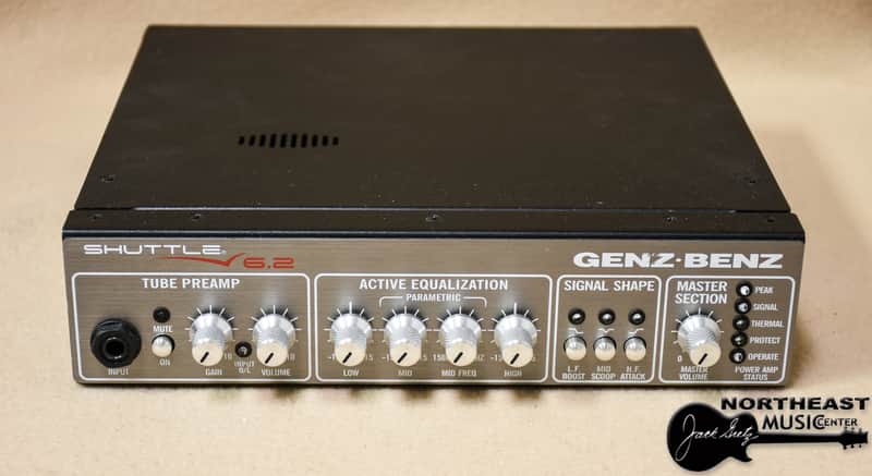 USED Genz Benz Shuttle 6.2 Tube Preamp Bass Amplifier Head image 1