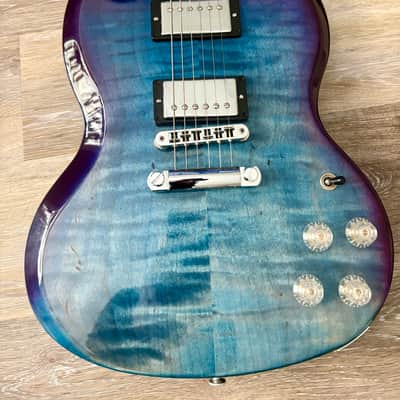 Gibson SG Modern 2022 - Blueberry Fade image 2