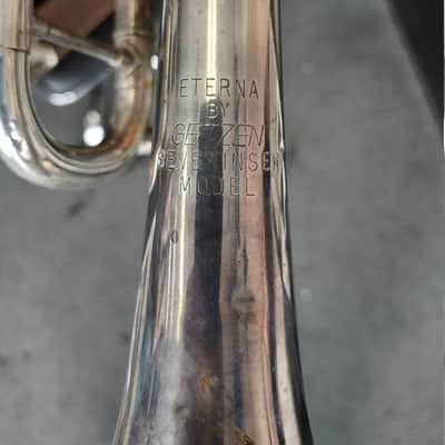 USED Getzen Severinsen Model Eterna by Getzen Trumpet with Getzen Deluxe Trumpet Case image 4