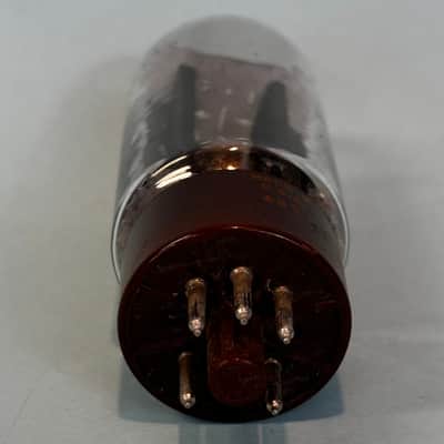 1962 RCA 5R4GYB Vintage Brown Base Black Plate Side D Getter Rectifier Tube!T467 image 6