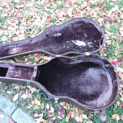 Geib  vintage guitar case  brown image 9
