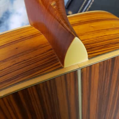 2011 Fina Model FAW-1216M Dreadnought Exotic Woods Pro Setup Original Soft Shell Case image 10