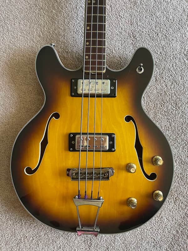 Ventura Bass EB2 - style - Vintage Sunburst - 1970's image 1