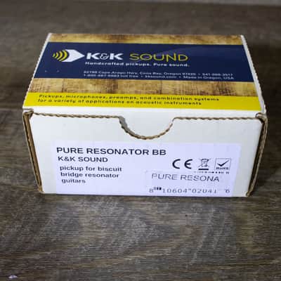 K&K Sound Pure Resonator Biscuit Bridge Pickup image 2