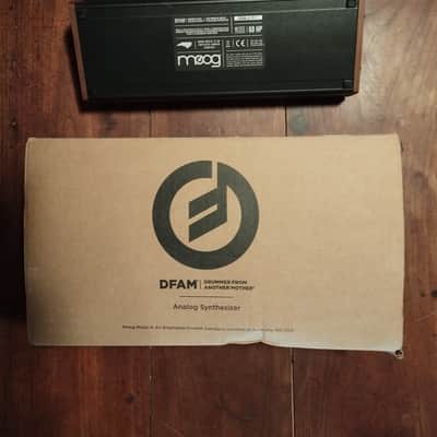 Moog DFAM Drummer From Another Mother Semi-Modular Analog Percussion Synthesizer 2018 - Present - Black/Wood image 3