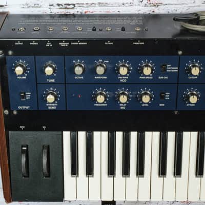 Korg - 1980's Polysix w/Tubbutec MIDI - 61 Key 6 Voice Analog Polyphonic Synthesizer - w/Bag - x4280 - USED image 4