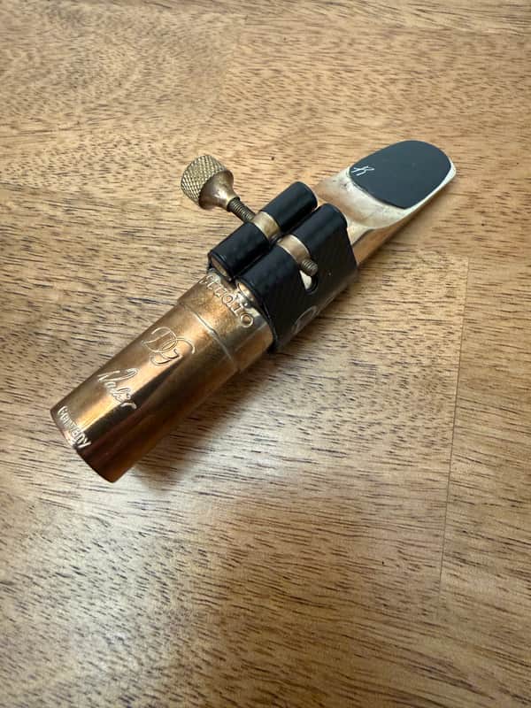 Nadir Guardala Studio Tenor Saxophone Mouthpiece - Silver plated image 1