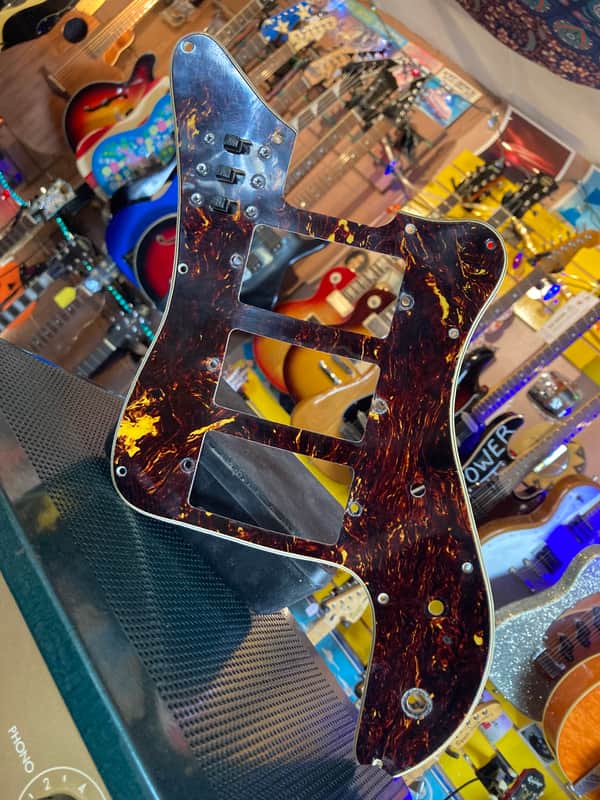 Splendor  Vintage MIJ Pickguard 1960s - Brown Tortoise image 1