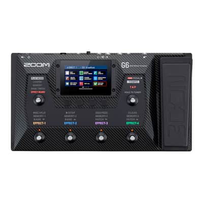 Zoom G6 Multi-Effects Processor w/ Expression Pedal image 1