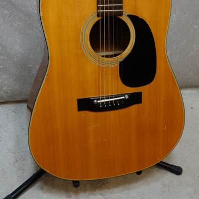 Vintage Hohner II G-03 acoustic guitar with gig bag image 6