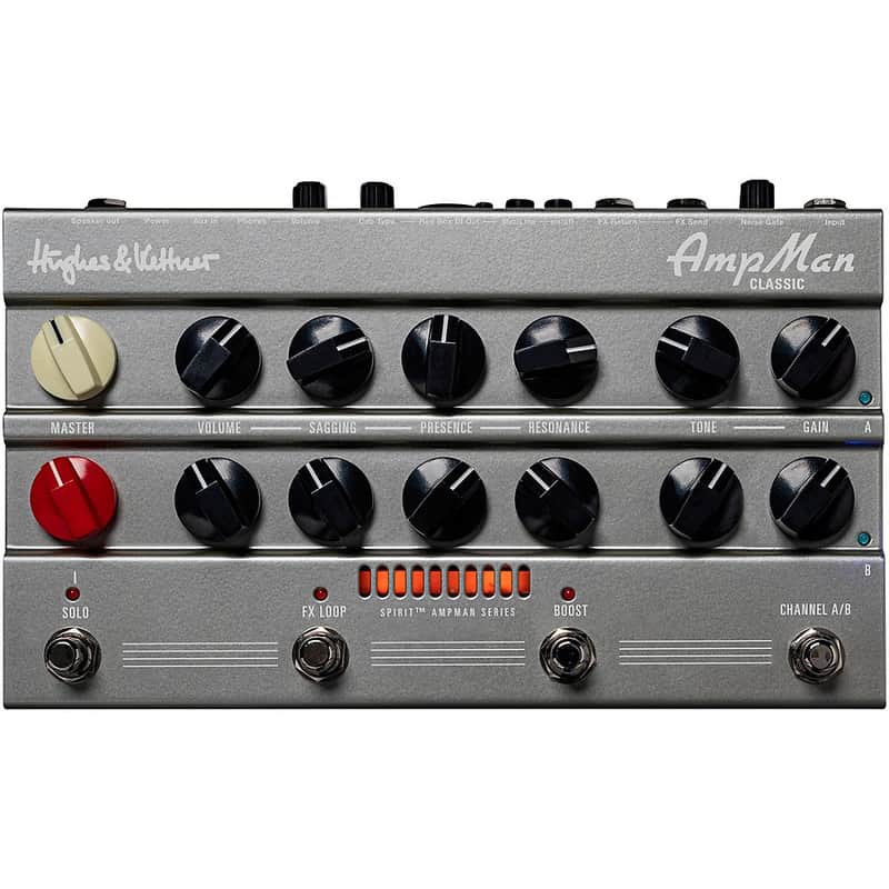 Hughes & Kettner AmpMan Classic 50-Watt Guitar Amplifier Pedal Regular Black image 1