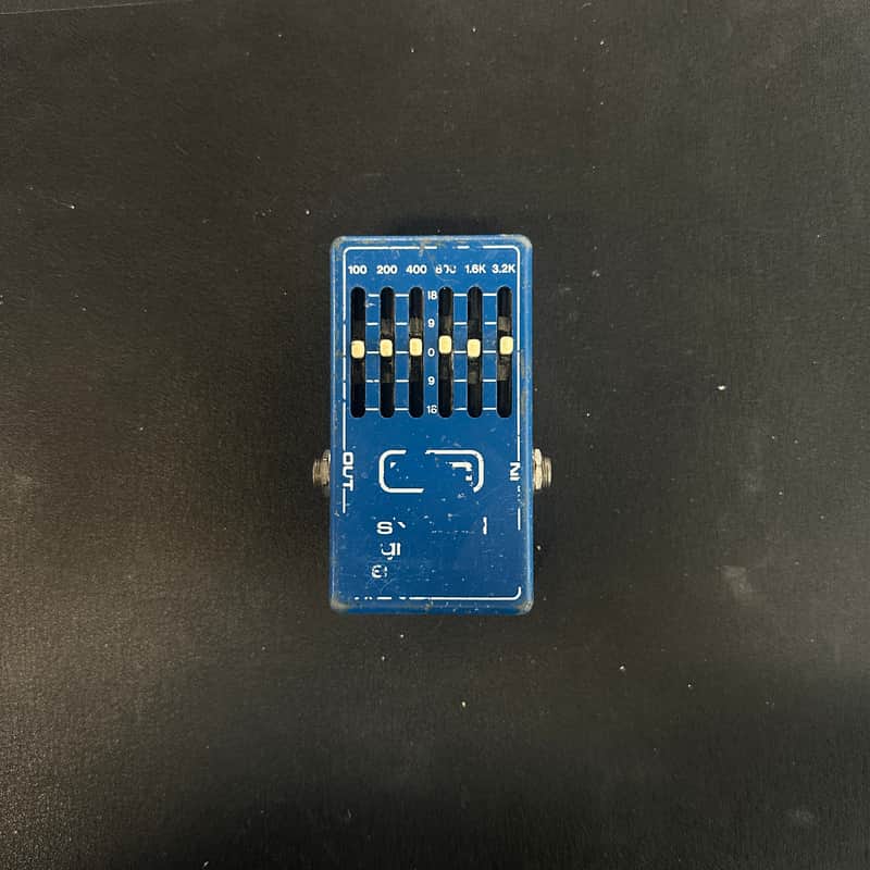 MXR MX-109 Six Band Graphic Equalizer 1980s Blue image 1