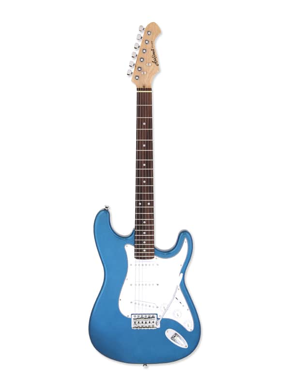 Aria Pro II Electric Guitar Metallic Blue STG-003-MBL image 1