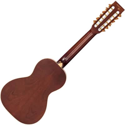 Vintage 'Viator' Paul Brett 12-String Electro-Acoustic Travel Guitar ~ Natural image 2