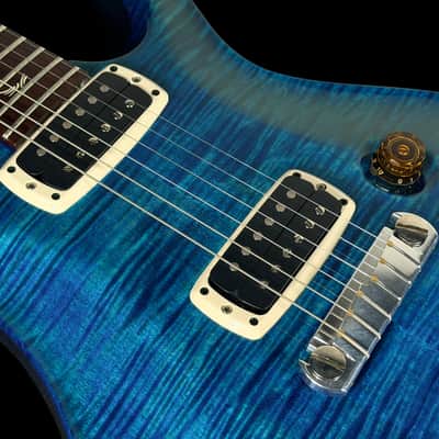 2020 Paul Reed Smith PRS Paul's Guitar Flame Top w Brushstroke Inlays ~ Faded Blue Jean image 5