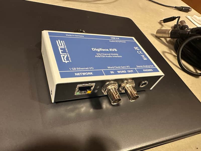 RME Digiface AVB USB Audio Interface 2010s - Blue image 1