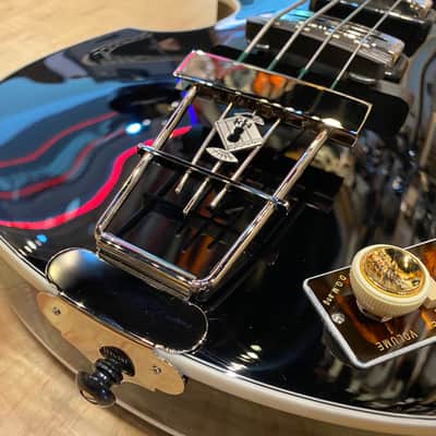 Hofner Custom Shop 500/1 3-VP Violin Beatle Bass with Triple Toaster Pickups 2022 Black image 9