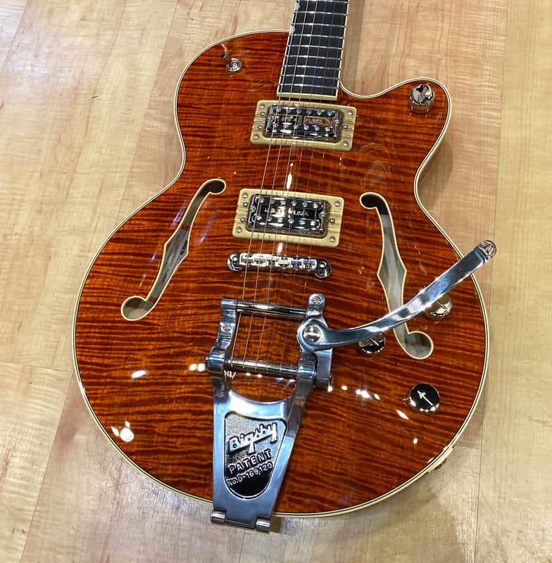 Gretsch G6659TFM Players Edition Broadkaster Jr. Center Block Single-Cut - Bourbon Stain image 1