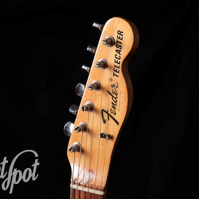 1969 Fender Telecaster with Rosewood Fretboard Blonde image 5