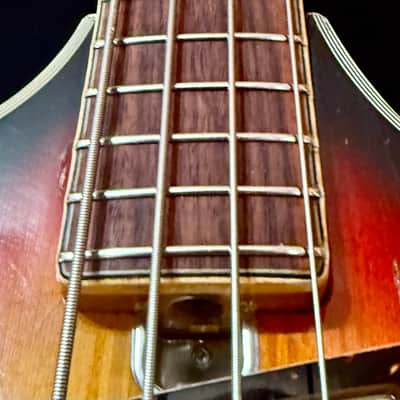 Original Kent 833 Violin style 1966 bass burst image 15