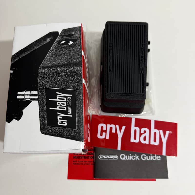 Jim Dunlop Cry Baby 535Q Mini Wah Boost Pedal (Mint, Boxed) image 1