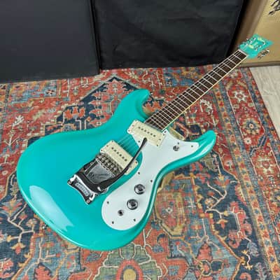 Mosrite Super Excellent '65 MK1 "The Ventures Model" Surf Green - 2000's image 6