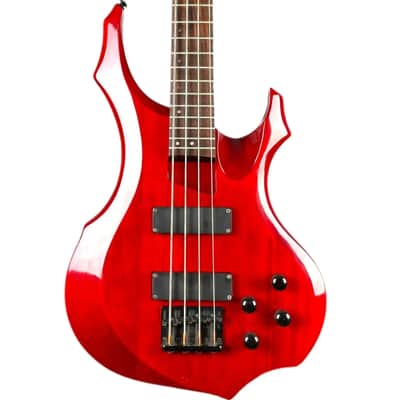 Grassroots Forest Bass G-FR-52B - See thru Red | Reverb