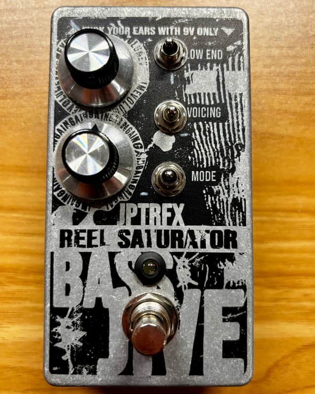 JPTR FX Bass Jive Reel Saturator 2020 - Black & Silver image 1
