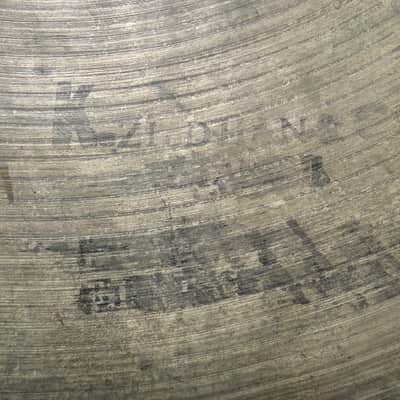 Vintage 22" K. Zildjian Intermediate Stamp Ride Cymbal 2643g Tony Williams image 3