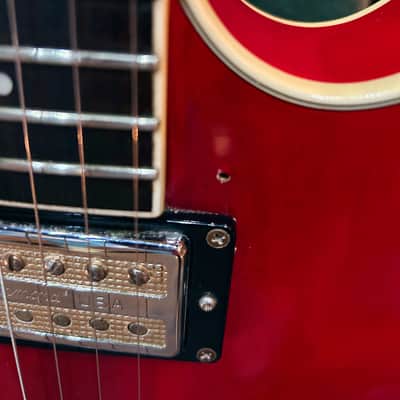 1999 DeArmond by Guild Starfire Custom in Cherry Red w/ Hardcase image 6