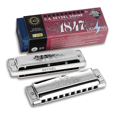 Seydel 1847 Lightning Diatonic Blues Harmonica, Key of Eb. New with Full Warranty! image 4
